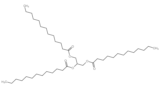 1,2,3-Tritridecanoyl Glycerol Structure