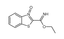 2-Benzothiazolecarboximidicacid,ethylester,3-oxide(8CI)结构式