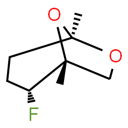6,8-Dioxabicyclo[3.2.1]octane,2-fluoro-1,5-dimethyl-,(1R,2R,5R)-(9CI) structure