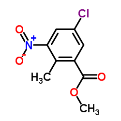 5-氯-2-甲基-3-硝基苯甲酸甲酯图片