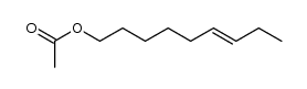 (E)-6-Nonen-1-ol acetate Structure