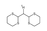 Bis(1,3-dithian-2-yl)methane-d结构式