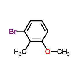 3-溴-2-甲基苯甲醚结构式