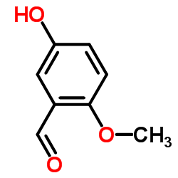 5-Hydroxy-2-methoxybenzaldehyde Structure