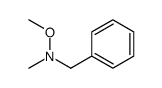N-methoxy-N-methyl-1-phenylmethanamine结构式