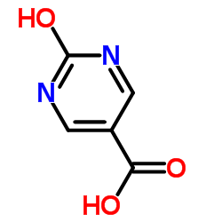 2-Hydroxypyrimidine-5-carboxylic acid Structure
