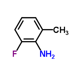 2-Fluoro-6-methylaniline Structure
