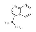 1-(咪唑并[1,2-a]嘧啶-3-基)乙酮结构式