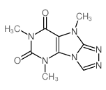 1,3,5-trimethylpurino[8,9-c][1,2,4]triazole-2,4-dione结构式