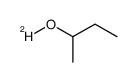 2-deuteriooxybutane Structure