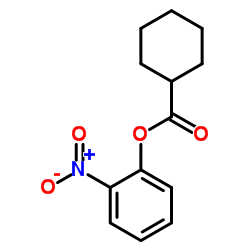 2-Nitrophenyl cyclohexanecarboxylate Structure