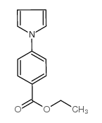4-(1-吡咯基)苯甲酸乙酯结构式