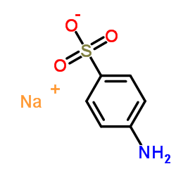 Sodium 4-aminobenzenesulfonate Structure