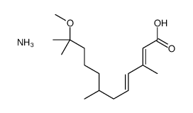 ammonium (2Z,4E)-()-11-methoxy-3,7,11-trimethyldodeca-2,4-dienoate picture