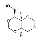 DL-O1,O3,O2,O4-dimethanediyl-xylitol结构式