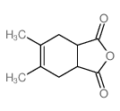 1,3-Isobenzofurandione, 3a,4,7,7a-tetrahydro-5,6-dimethyl- structure