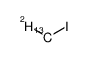 碘甲烷-13C,D1结构式
