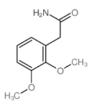 2-(2,3-dimethoxyphenyl)acetamide Structure