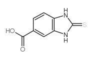 2-mercapto-5-benzimidazolecarboxylic acid picture