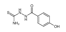 p-hydroxybenzoic acid thiosemicarbazide结构式