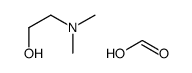 formic acid, compound with 2-(dimethylamino)ethanol (1:1) structure