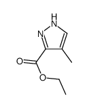 4-甲基吡唑-3-甲酸乙酯结构式