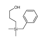 3-[benzyl(dimethyl)silyl]propan-1-ol结构式