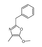 2-benzyl-5-methoxy-4-methyloxazole Structure