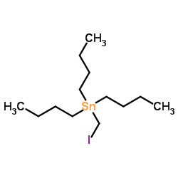 Tributyl(iodomethyl)stannane Structure