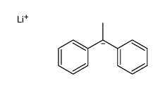 lithium,1-phenylethylbenzene Structure