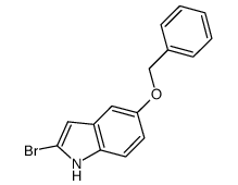 5-(benzyloxy)-2-bromo-1H-indole结构式