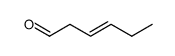 (E)-3-hexen-1-al structure
