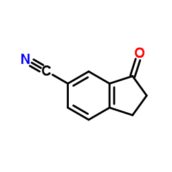 6-氰基-1-茚酮结构式