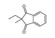 2-ethyl-2-methylindene-1,3-dione结构式