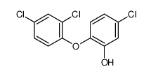 5-Chloro-2-(2,4-dichlorophenoxy)phenol Structure