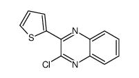 2-chloro-3-thiophen-2-ylquinoxaline结构式