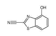 4-羟基苯并[d]噻唑-2-甲腈结构式