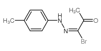 1-溴-1-[2-(4-甲基苯基)亚肼基]乙酮结构式