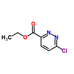 6-氯哒嗪-3-羧酸乙酯结构式