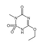 5-ethoxy-2-methyl-1,1-dioxo-4H-1,2,4,6-thiatriazin-3-one Structure