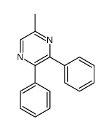 5-methyl-2,3-diphenylpyrazine结构式