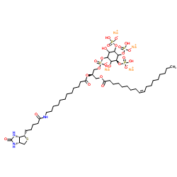 1-油酰基-2-[12-生物素(氨基十二烷酰基)]-sn-甘油-3-磷酸肌醇-3,4,5-三磷酸(钠盐)图片