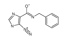 (benzylamino)-(5-diazonioimidazol-4-ylidene)methanolate Structure