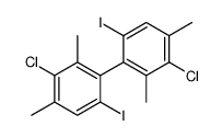 4-chloro-2-(3-chloro-6-iodo-2,4-dimethylphenyl)-1-iodo-3,5-dimethylbenzene Structure