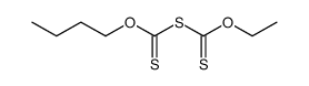 S-ethoxythiocarbonyl O-butyl dithiocarbonate结构式