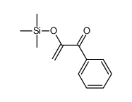 1-phenyl-2-trimethylsilyloxyprop-2-en-1-one Structure
