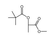 [(2R)-1-methoxy-1-oxopropan-2-yl] 2,2-dimethylpropanoate Structure