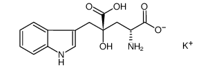 (2R,4R)monatin potassium salt Structure