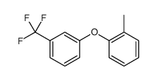 Benzene, 1-methyl-2-[3-(trifluoromethyl)phenoxy]结构式
