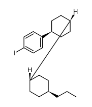 4-(4-丙基环己基)环己基苯基碘结构式